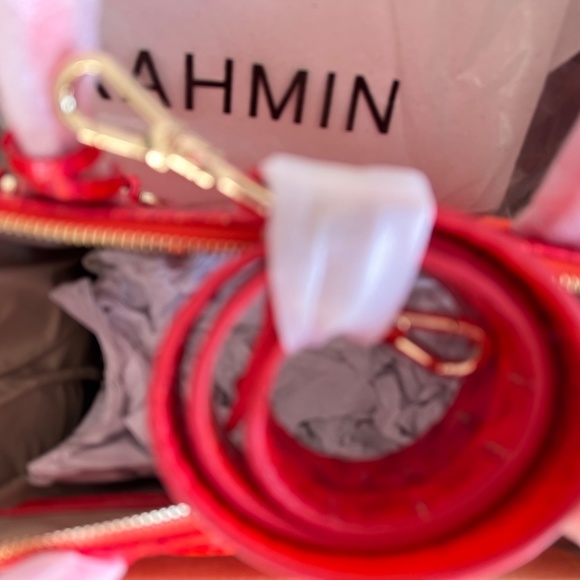 Brahmin Caroline Melbourne Genuine Leather Orange - Never Used - Picture 4 of 14